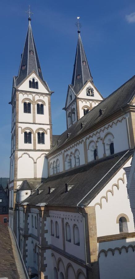 Penthouse Im Historischen Fachwerkhaus Mit Grosser Dachterrasse An Zentralster Lage Boppard Exterior foto