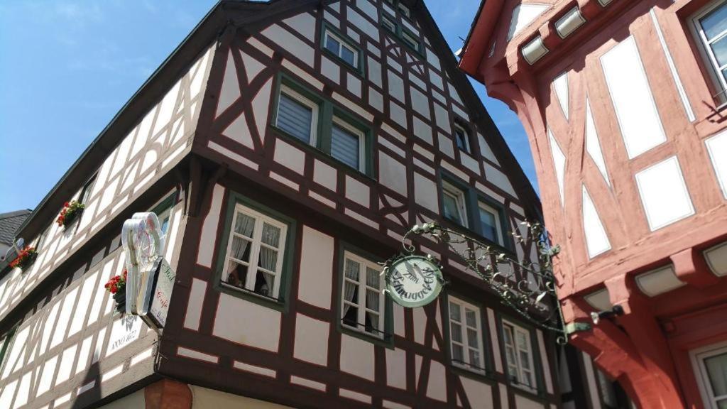 Penthouse Im Historischen Fachwerkhaus Mit Grosser Dachterrasse An Zentralster Lage Boppard Exterior foto