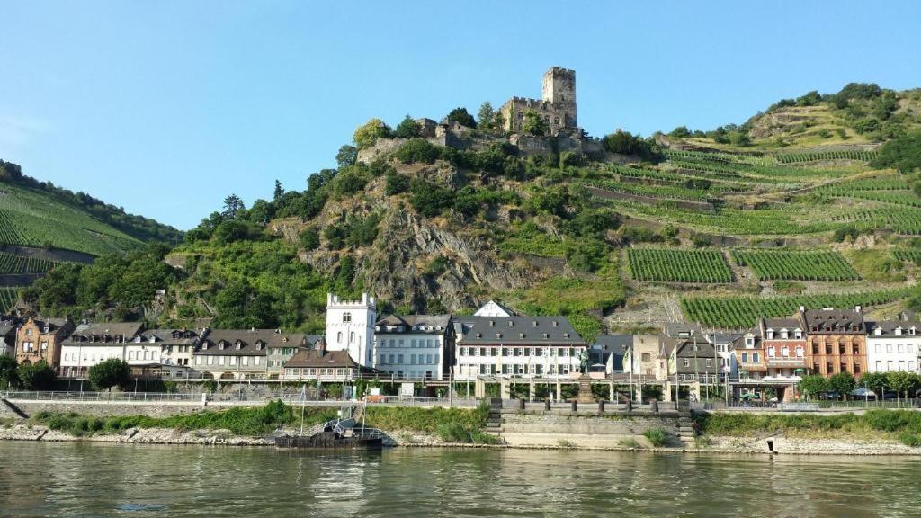 Penthouse Im Historischen Fachwerkhaus Mit Grosser Dachterrasse An Zentralster Lage Boppard Exterior foto